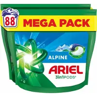 Ariel 3in1 Wasmiddel Pods Alpine 88 Stuks