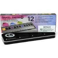 Daniel Smith - Watercolour Half Pan Box "Colours of Inspiration" with 12 Pans