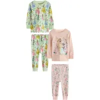 Next Nachtkledij blauw / geel / lichtgroen / pink