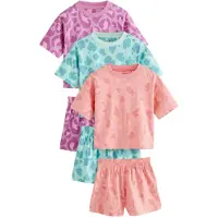 Next Nachtkledij mintgroen / lila / oranje / zalm roze