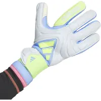 Adidas Copa Pro Keepershandschoenen Grijs Blauw Neongeel Roze