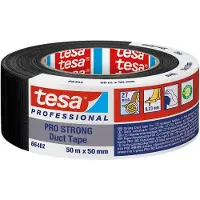 TESA Duct Tape Pro-Strong 66462-00002-00 Reparatietape Zwart (l x b) 50 m x 50 mm 1 stuk(s)