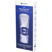 Bauerfeind GenuTrain A3 Kniebrace-Titaan-Maat 2: 1 31 - 34 cm en 2 41 - 44 cm-Rechts