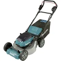 Makita Tuinapparatuur - 18V ACCU-grasmaaier, 53 cm bereik, zonder accu, lader DLM534Z