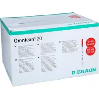 B. Braun Melsungen AG Insulinespuiten Omnican 20 0,3x8mm, 0,5 ml (Insulinepriet)