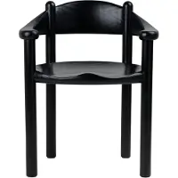 Gubi Daumiller Stoel Bruin / Zwart - Stoelen Pijnboom Black - 10128867