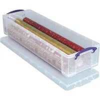 Really Useful Box opbergdoos 22 liter, transparant