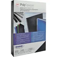 GBC Voorblad A4 Polycover 300micron wit 100 stuks