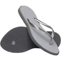 Havaianas Teenslipper zilvergrijs