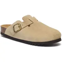 Scholl Klomp Women Fae Suede Sp Beige-Schoenmaat 37