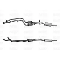 NAP carPARTS CAK11415 Katalysator