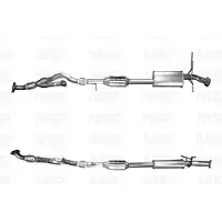 NAP carPARTS CAK11156 Katalysator