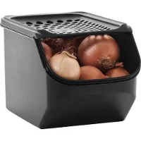 MediaShop 37195 Voorraaddoos Overige Container 5,5 l Zwart 1 stuk(s)