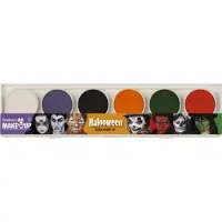 Superstar Waterschmink halloween palet 6 kleuren