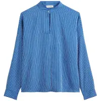 Marc O'Polo Blouse royal blue/koningsblauw / wit