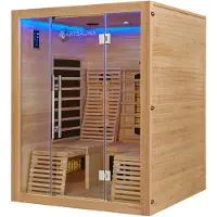 Artsauna Infraroodcabine / Infraroodsauna Helsinki 150 - 2-3 Personen - 150x150x190 cm