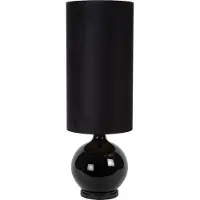 Lucide ESTERAD - Vloerlamp - Ø 34 cm - 1xE27 - Zwart