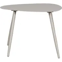 Woood Bijzettafel Aivy Wit 68 X 51 X 50 Cm