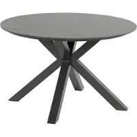Hartman Tuintafel Xander Round Table Zwart 120 cm