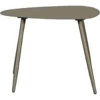 Woood Bijzettafel Aivy Taupe 68 X 51 X 50 Cm