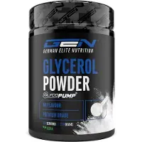 German Elite Nutrition GlycoPump - 300 g - Zuiver glycerolpoeder met 65% glycerol - zonder toevoegingen - Neutrale smaak - Ideaal als booster voor kracht- en duursporters - Veganistisch