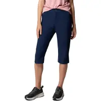 Columbia - Women's Leslie Falls Knee Pant - Short 6 - Length: 18'', blauw