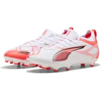 Puma Voetbalschoen 'Ultra 5 Match' zalm roze / zwart / wit