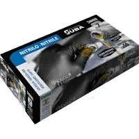 JUBA Wegwerphandschoenen JUBA Zwart Stofvrij Doos (50 Stuks) Maat 7
