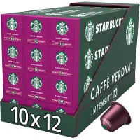 Starbucks by Nespresso capsules Caffè Verona - 10 koffiecups x 12 doosjes
