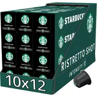 Starbucks by Nespresso capsules Ristretto - 10 koffiecups x 12 doosjes