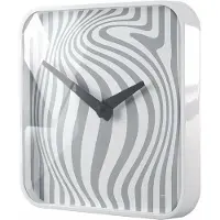 Sigel Horloge murale SI-WU120 Artetempus Opta blanche avec mouvement à quartz