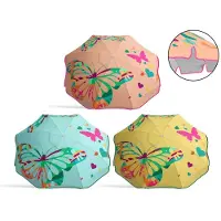 Atosa Orientable Aluminum Orxford Fold 3 Parasol Assorted 29/32 Mm 220 Cm Veelkleurig