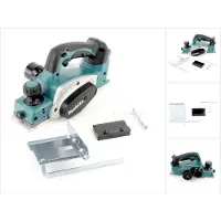 Makita BKP 180, 18V lithium-ion schaafmachine, losse verkoop - alleen het apparaat, zonder accessoires, FBA