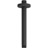 FortiFura Calvi Plafondarm - rond - 20cm - mat zwart SW377853
