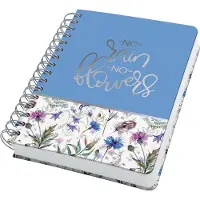 Sigel - spiraal notitieboek - Jolie - A5 - hardcover - 240 pagina's - dots - 120 grams papier - Misty Meadows - SI-JN619