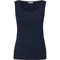 Street One Top 'Anni' donkerblauw