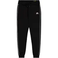 Alpha industries Broek zwart / wit