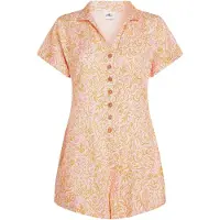 O'Neill Jumpsuit geel / rosa / natuurwit