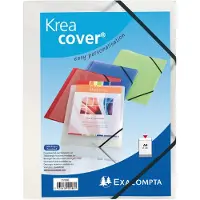 Exacompta 55188E Documentmap Transparant wit A4 90 g/m²