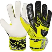 Reusch Sporthandschoenen 'Attrakt Solid Junior' geel / zwart / wit