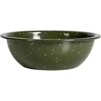 Sagaform Doris emaille kom Ø16 cm Groen