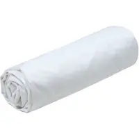 Stof Textiles Hoeslaken Elysee - twijfelaar - 140 x 200 cm - wit - premium kwaliteit - percal katoen - 30 cm matrasdikte
