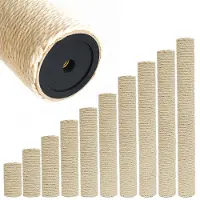 Eyepower 60 x 7,1 cm: M10 Sisal Stam voor Krabpaal - Sisalpaal voor Kattenboom - Krab Bomen Onderdelen