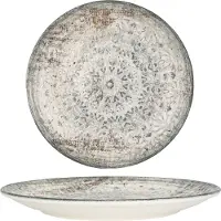RINART Dinerbord fade porselein 27 cm set van 6