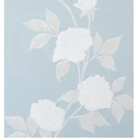 BN Wallcoverings BLAUW WIT BLOEMEN BEHANG FEEL GOOD 47264