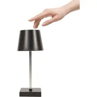 WDMT Moderne led tafellamp met touch functie zwart