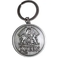 Queen - Silver Crest Double Sided Sleutelhanger - Zilverkleurig