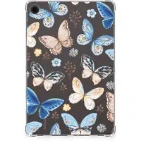 B2Ctelecom Back Cover voor Back Case voor Samsung Galaxy Tab A9 Plus Vlinder