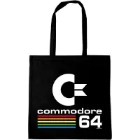 Logoshirt Baumwolltasche Commodore 64 Logo