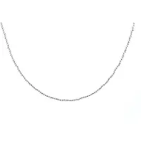 Heaven Eleven - dames - ketting - zilver - 925 - 2,5mm - verstelbaar 40cm + 4cm